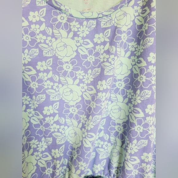 GAP Girls Floral Tie Waist Dress Size XXL - Picture 3 of 6
